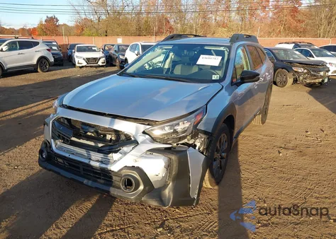 2025 Subaru Outback Onyx Edition из США, поврежденный, VIN 4S4BTALC3S3122893